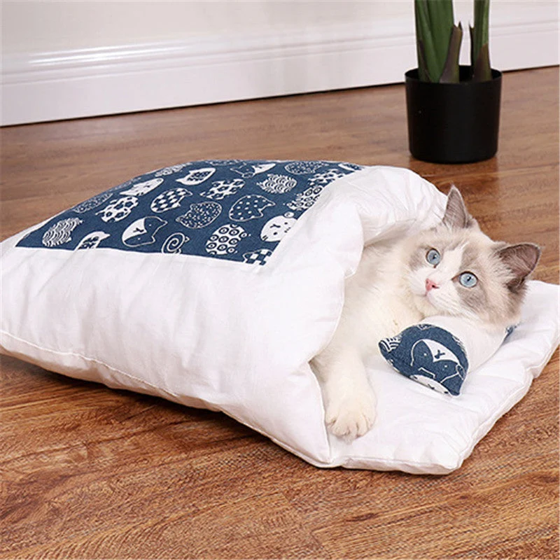 Couchage cocooning pour chat