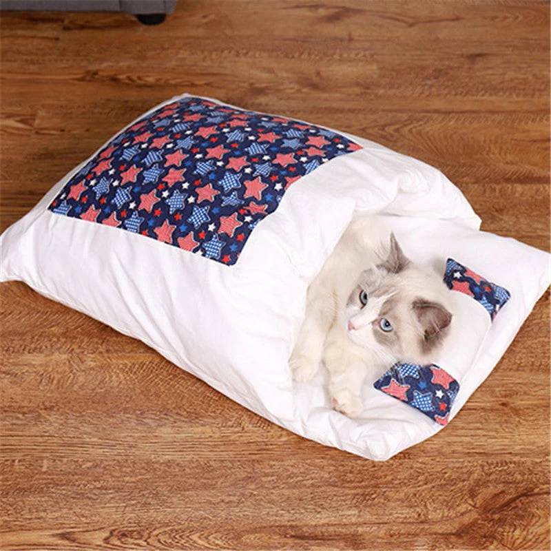 Couchage cocooning pour chat