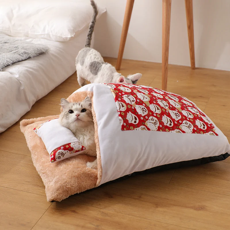 Couchage cocooning pour chat