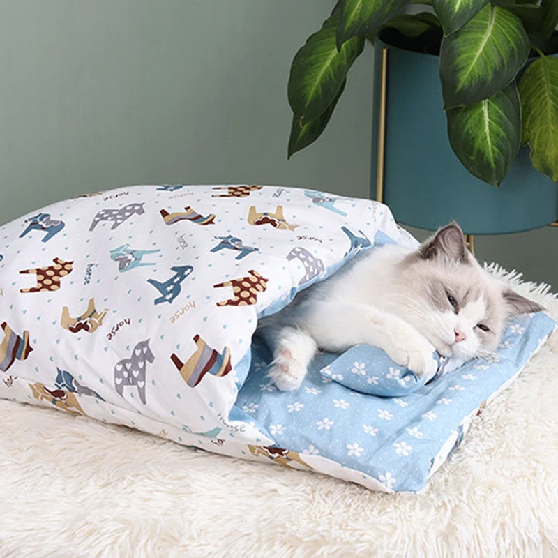 Couchage cocooning pour chat