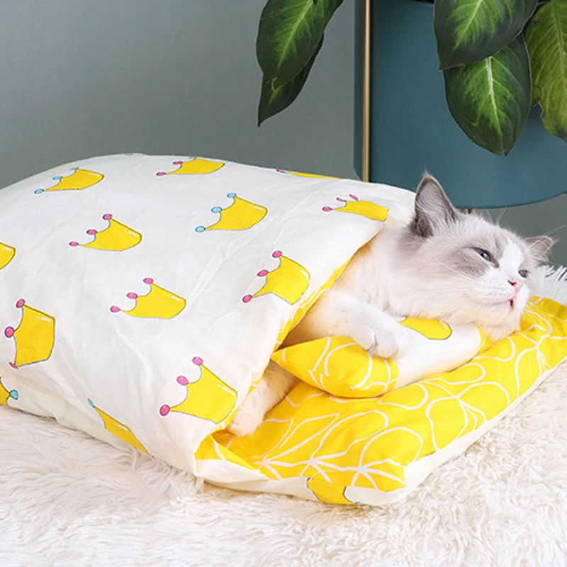 Couchage cocooning pour chat