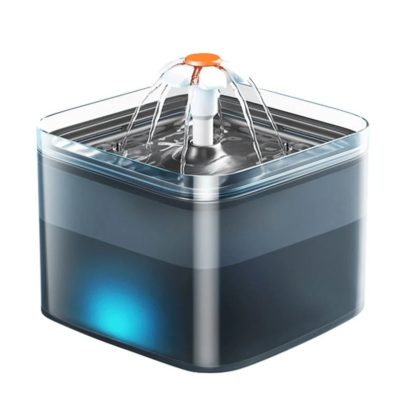 Fontaine LED silencieuse