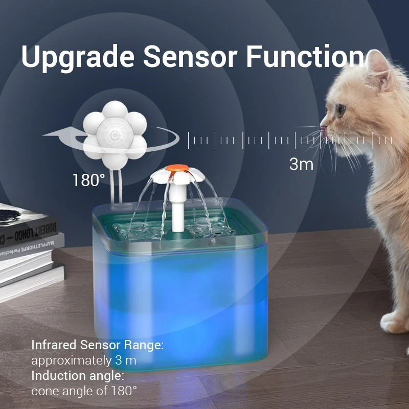 Détecteur de mouvement autocollant pour fontaine USB