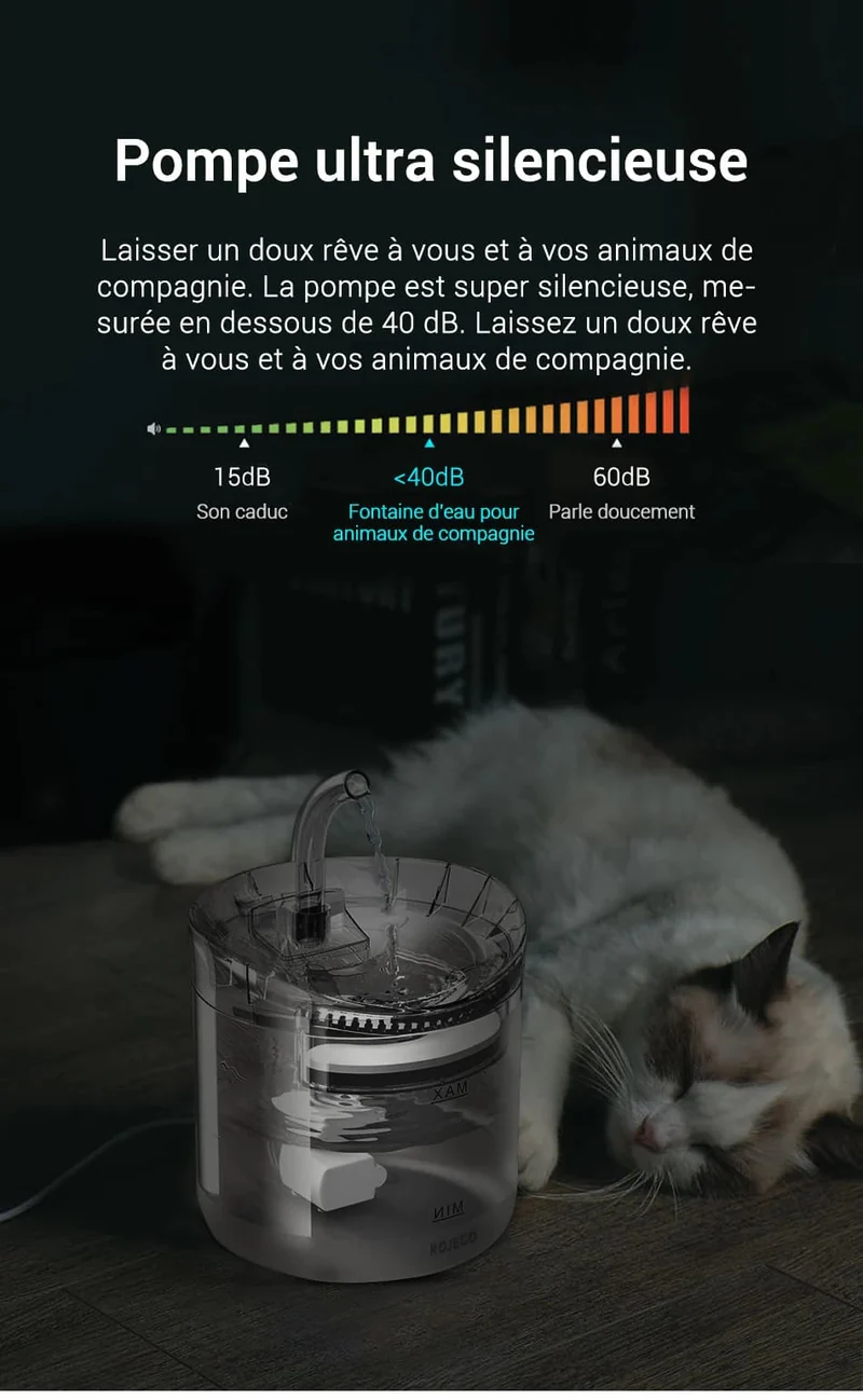 Fontaine pour chat 2 litres