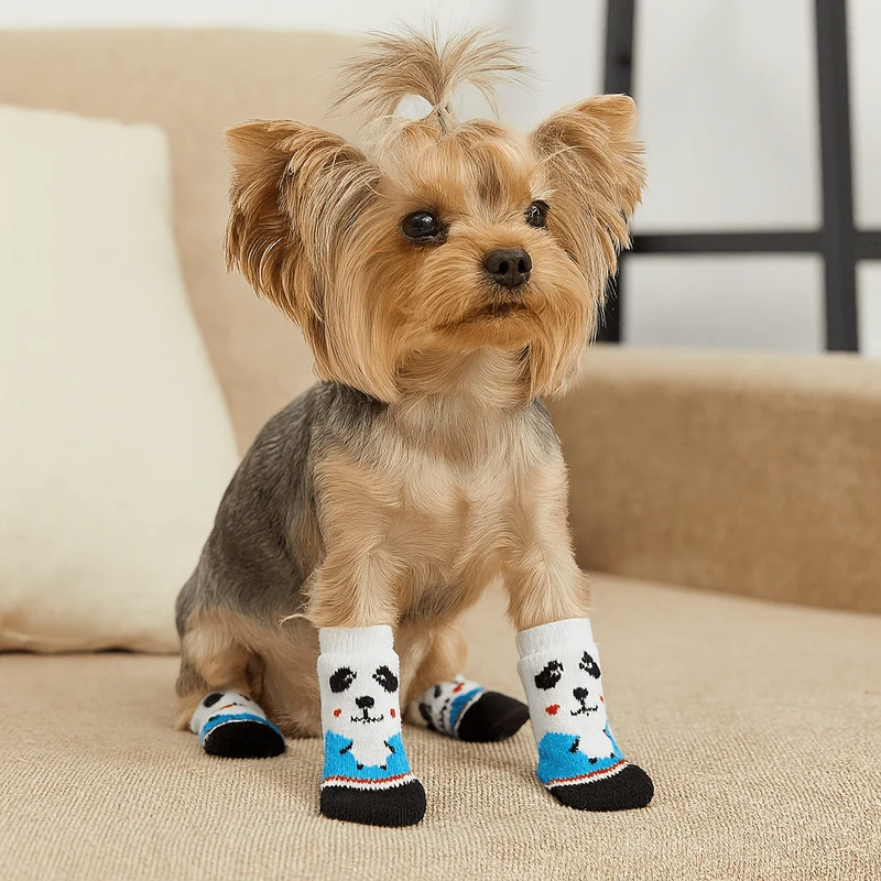 Chaussette à motif pour chien