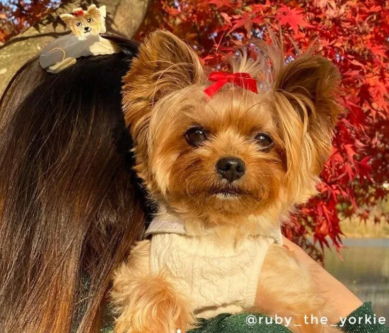 Pince à cheveux Yorkshire – L’accessoire chic & espiègle
