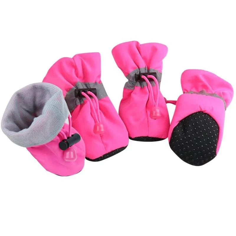 Bottes fourrées pour petit chien