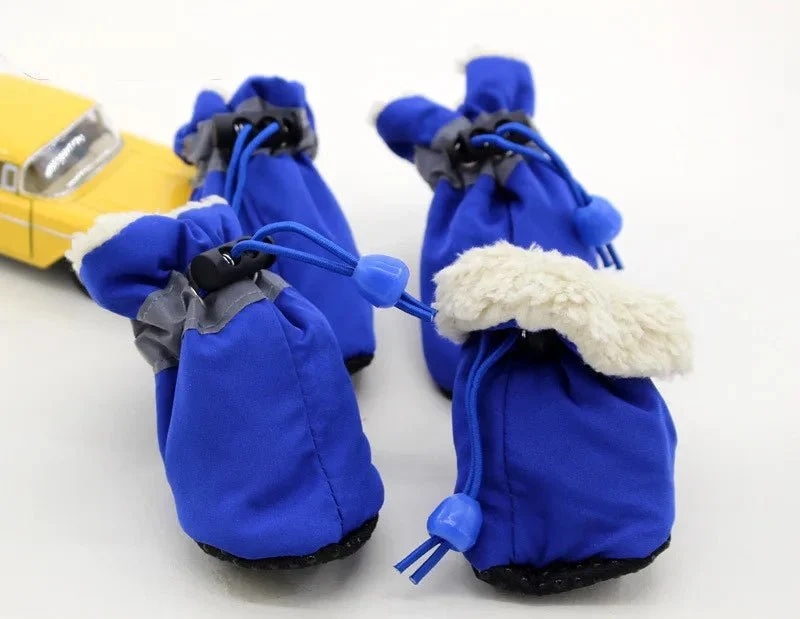 Bottes fourrées pour petit chien