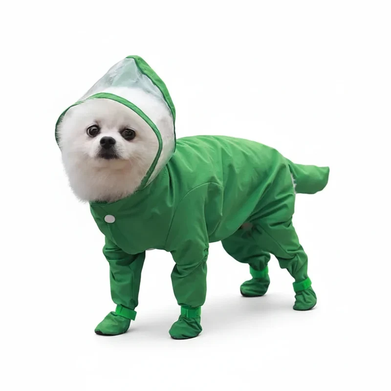 Combinaison imperméable chien