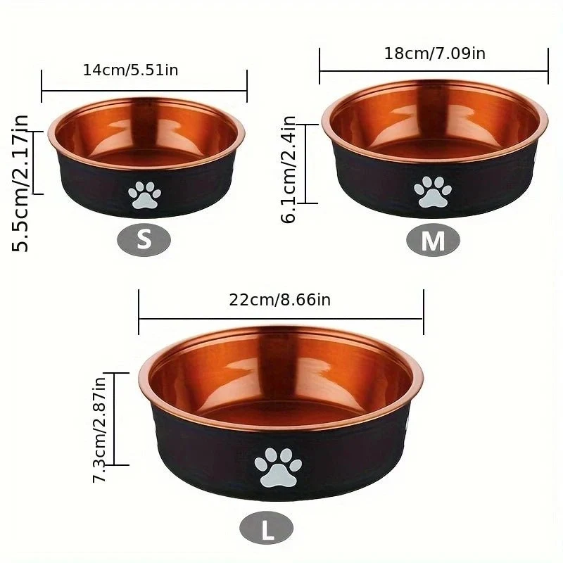 Gamelle anti-dérapante pour chien