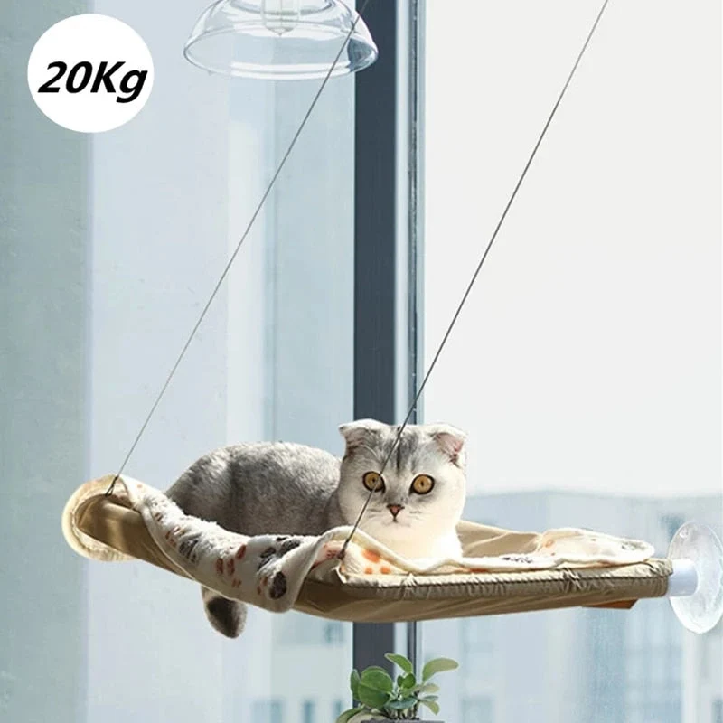Hamac de fenêtre confortable pour chat