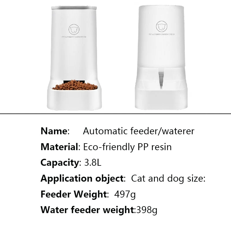 Fontaine et distributeur de croquettes