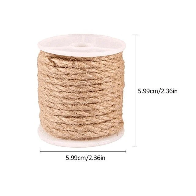 Rouleau de 10 mètres de Sisal pour réparer vos arbres à chat