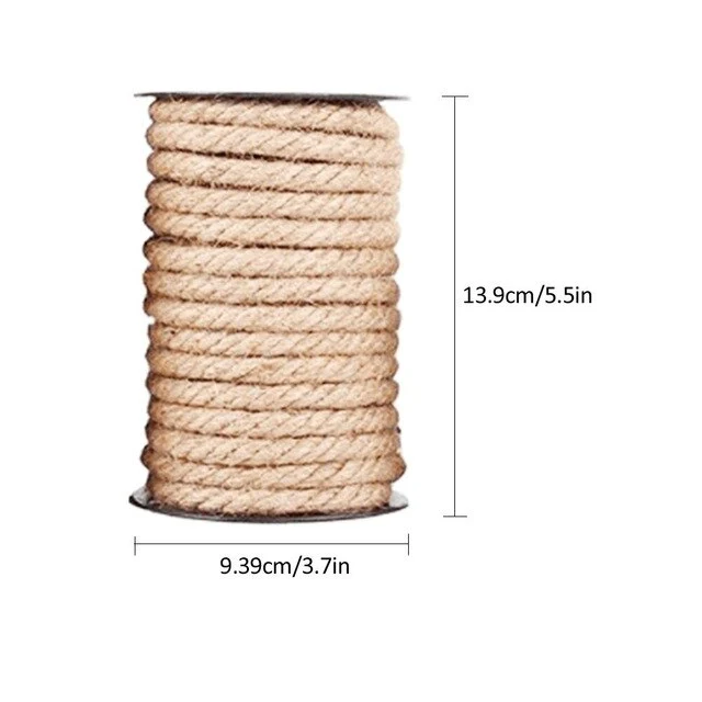 Rouleau de 10 mètres de Sisal pour réparer vos arbres à chat
