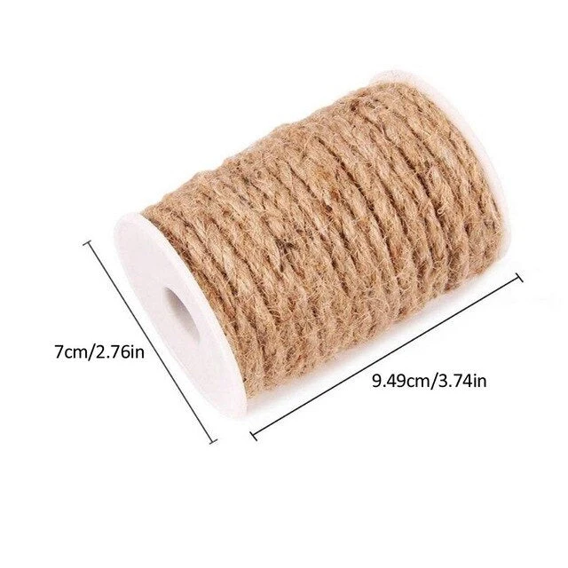 Rouleau de 10 mètres de Sisal pour réparer vos arbres à chat