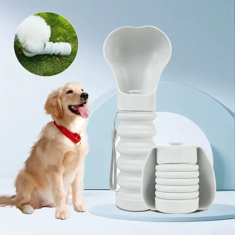 Gourde pliable pour chien