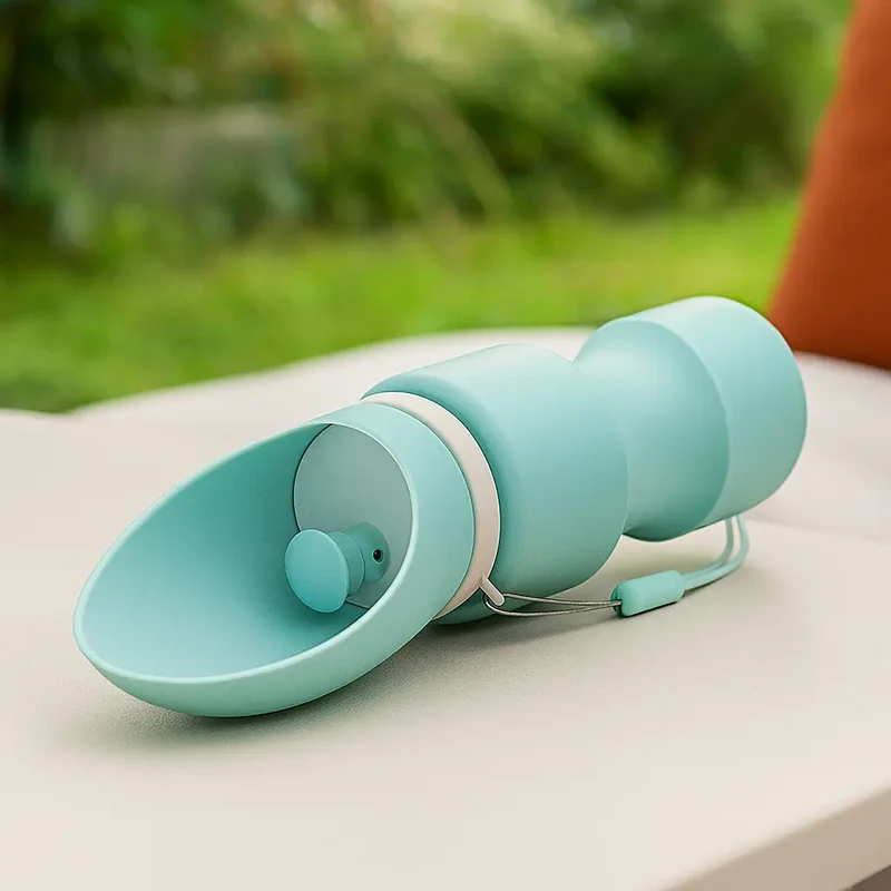 Gourde pour chien pliable