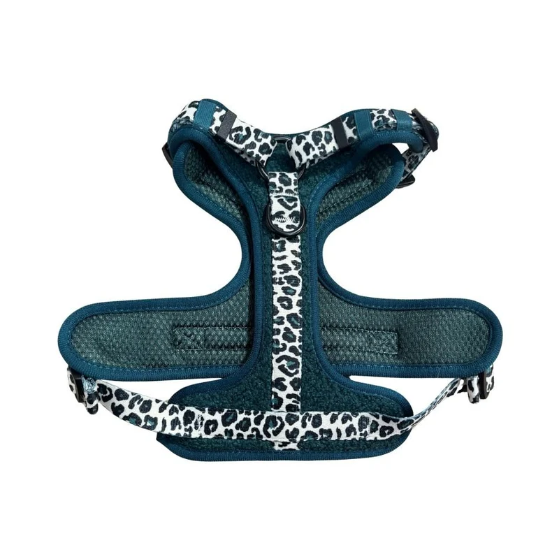 Harnais Comfy Teddy Sapin + Léopard – Anti-traction