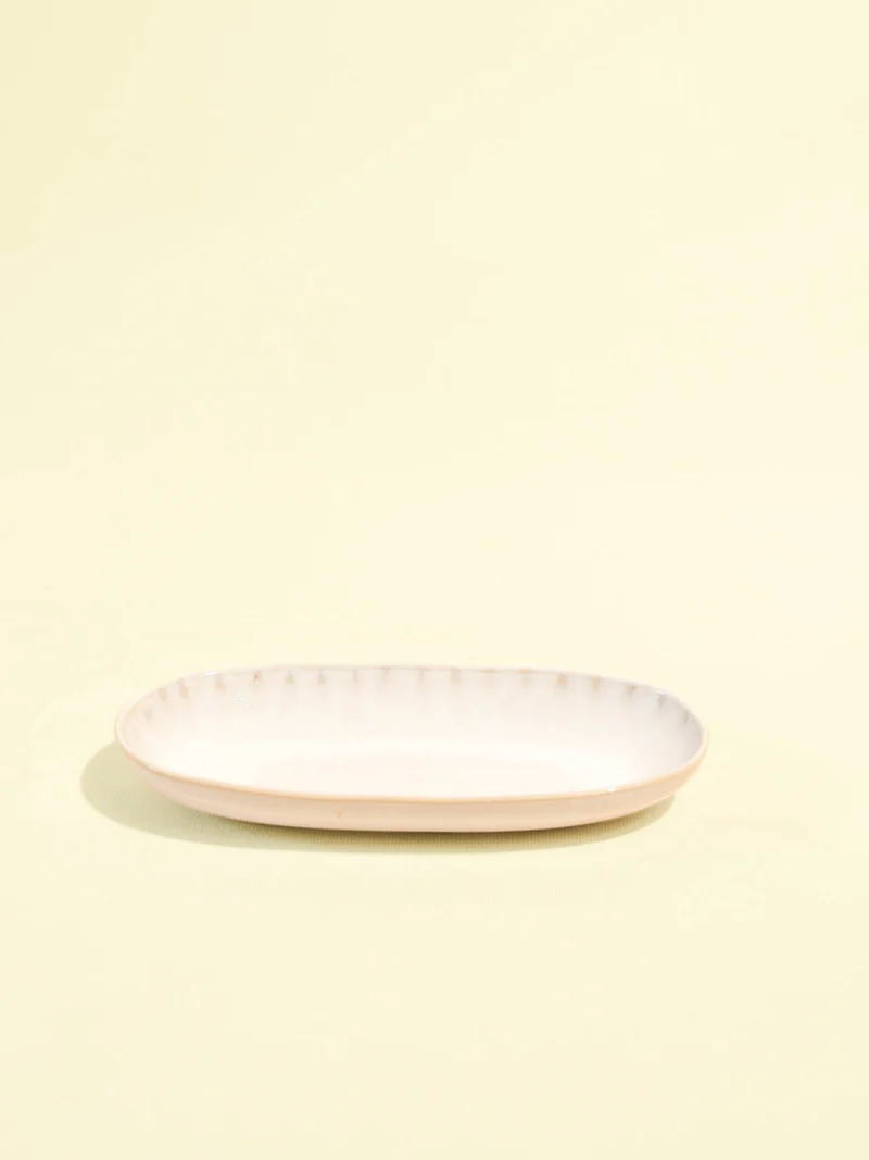 Plat de service M | Blanc audacieux