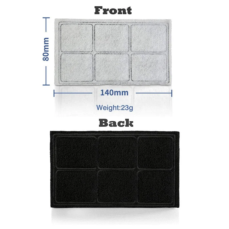Lot de 2 filtres pour la FONTAINE À EAU POUR CHAT 1.8 LITRES