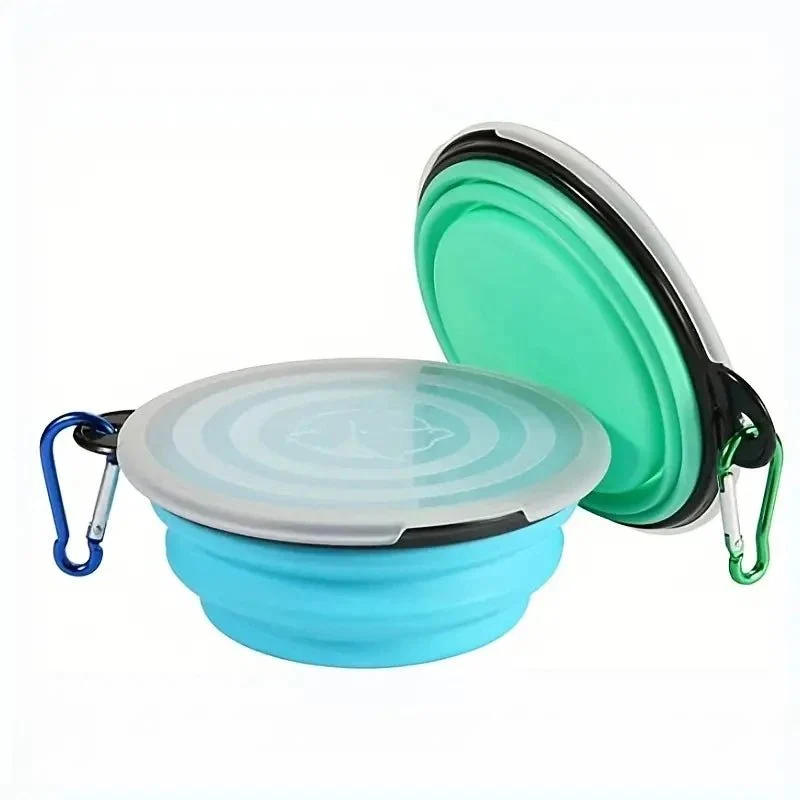 Duo de gamelles pliantes pour chien