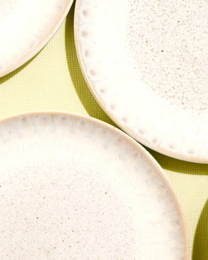 Petite assiette | Blanc audacieux