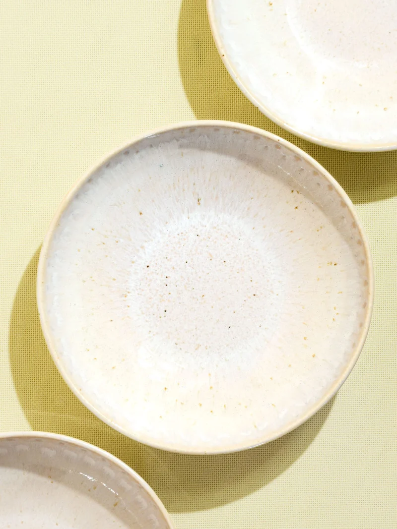 Assiette creuse | Blanc audacieux