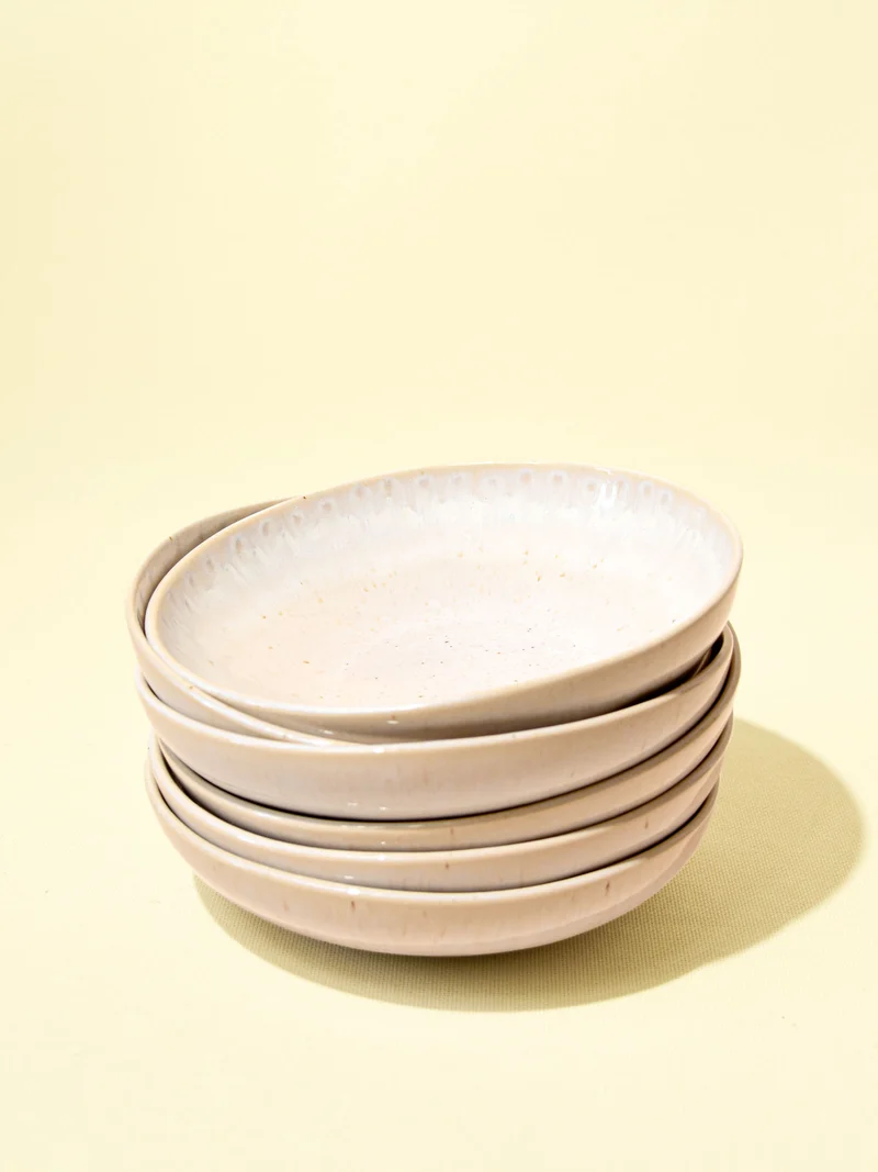 Assiette creuse | Blanc audacieux