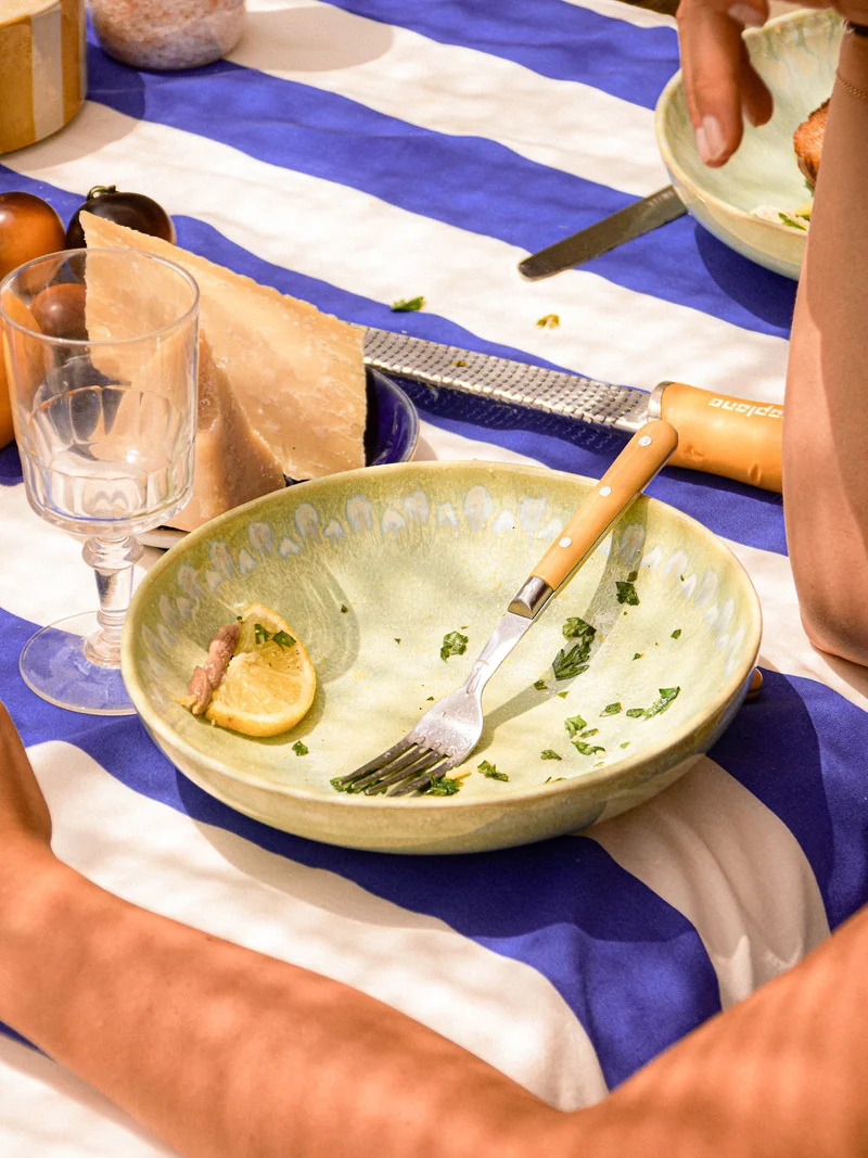Assiette creuse | Vert audacieux