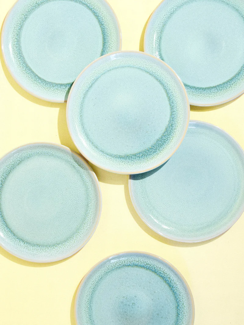 Grande assiette | Bleu água