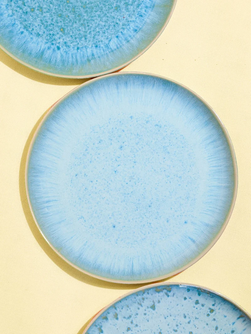 Grande assiette | Bleu água