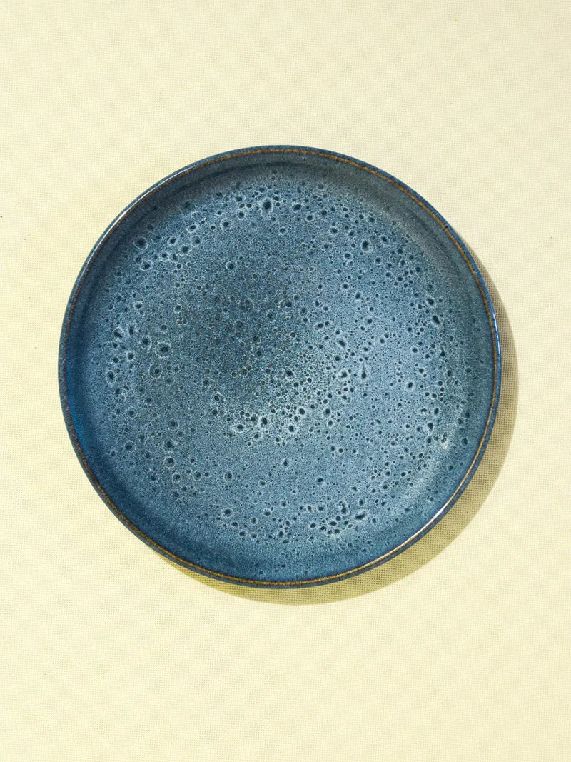 Grande assiette | Bleu marin