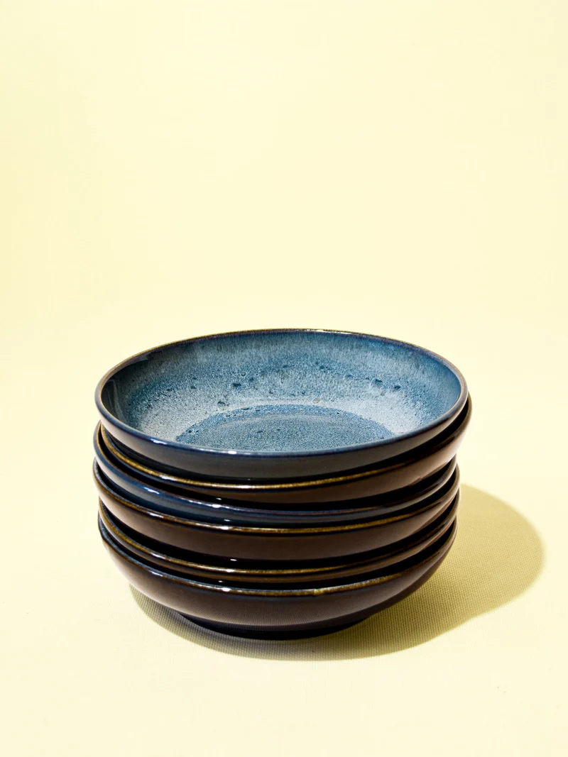 Assiette creuse | Bleu marin
