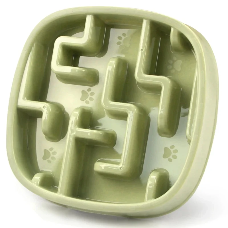 Gamelle anti-goinfre pour gros chien