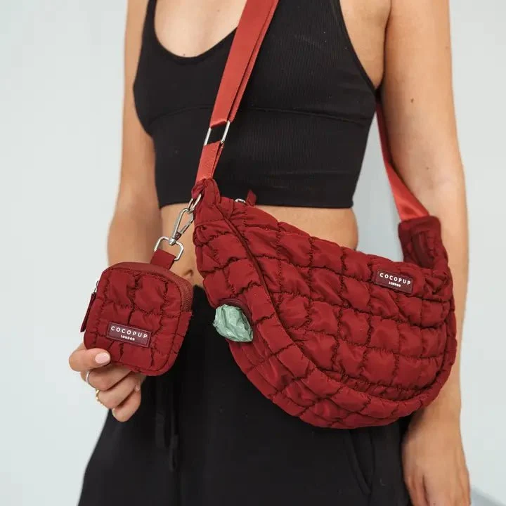 Pochette à friandises pour chien matelassée Crescent