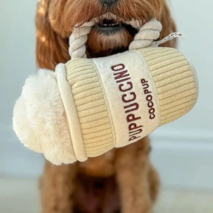 Jouet pour chien puppuccino – fun, moelleux & gourmand