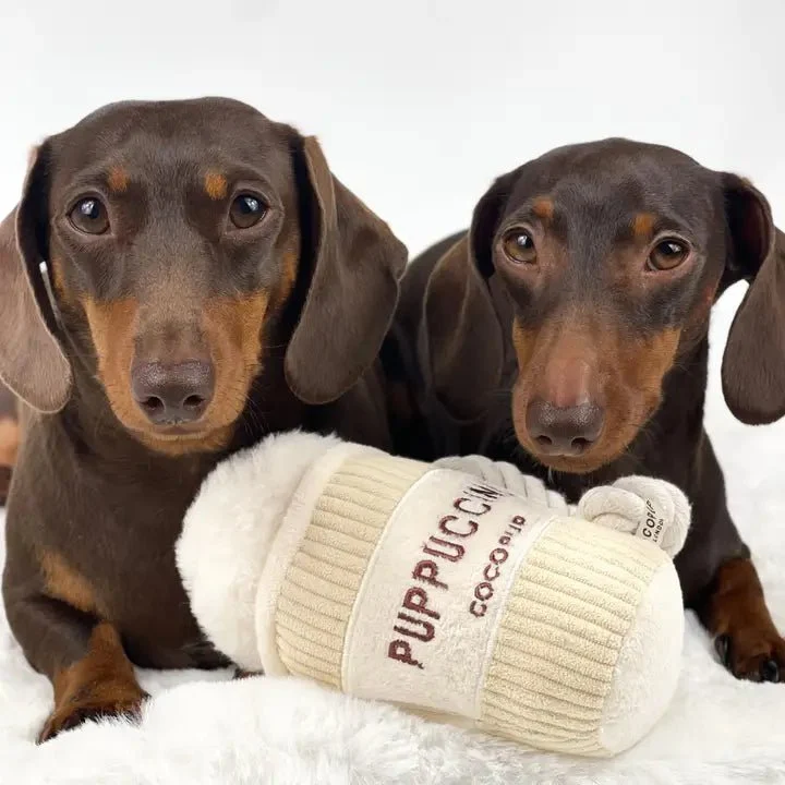 Jouet pour chien puppuccino – fun, moelleux & gourmand