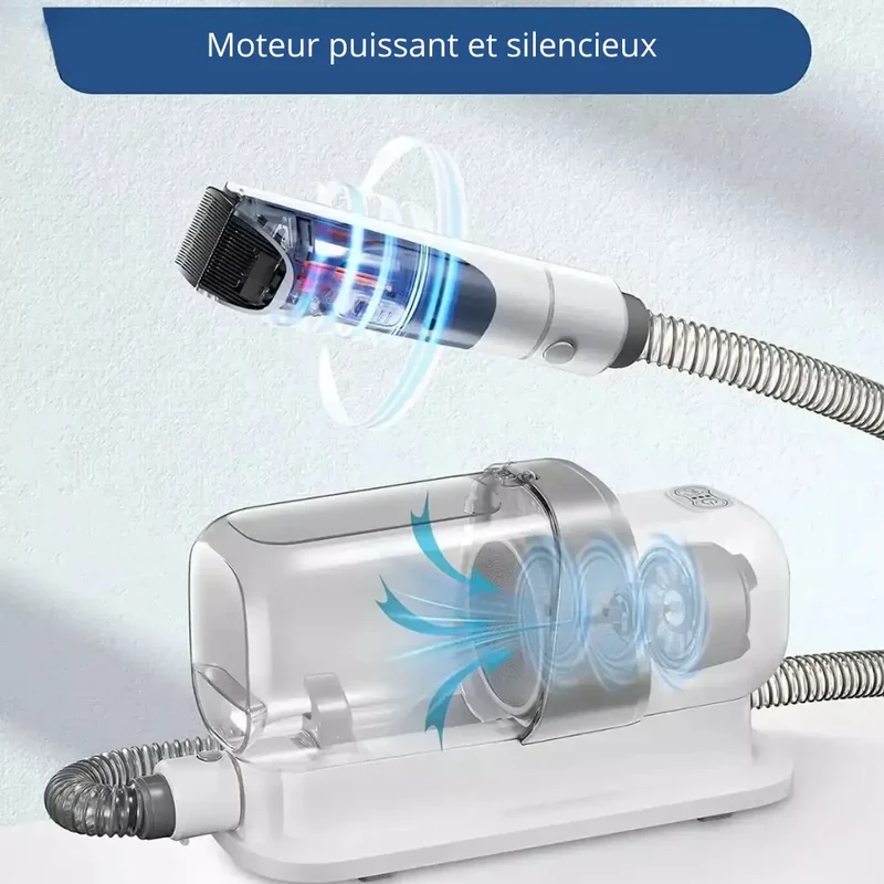 Aspirateur pulseur chien