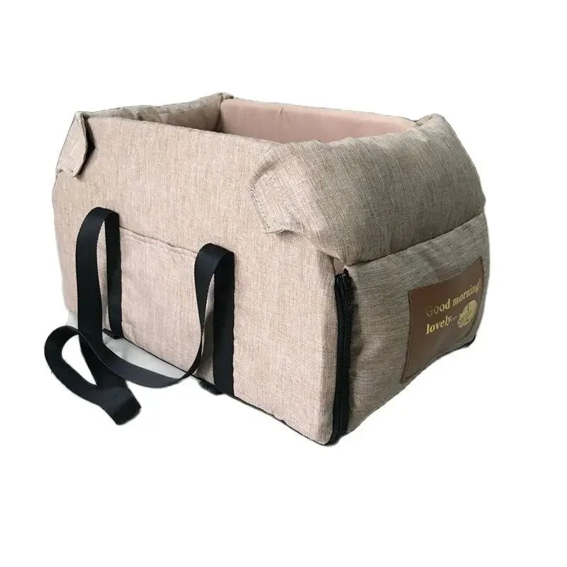 Panier de voyage chien pour accoudoir