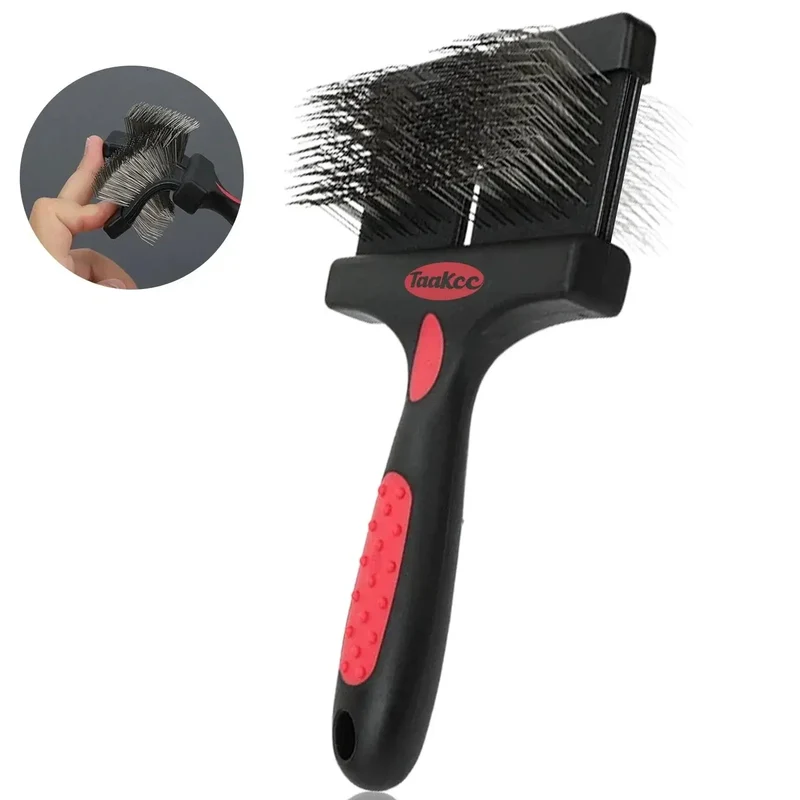 Brosse chien carde double