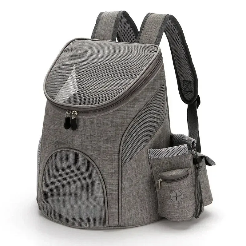 Sac à dos chien de transport avec rangement