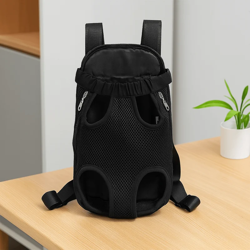 Sac ventral pour chien en nylon respirant