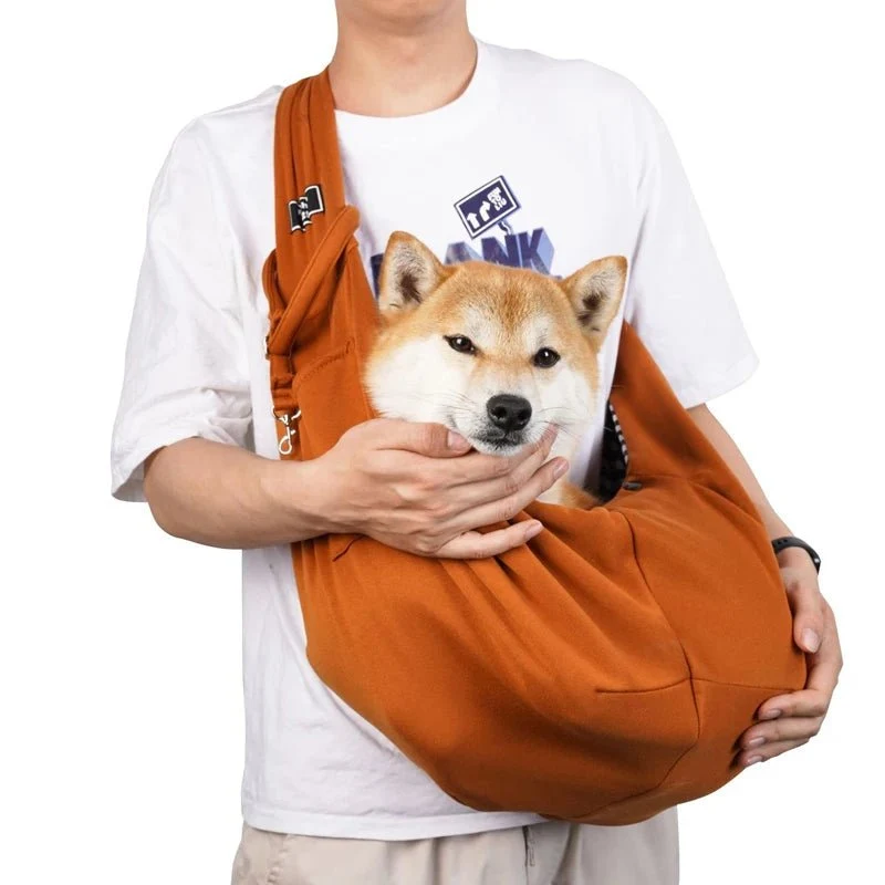 Sac en bandoulière tendance pour chien