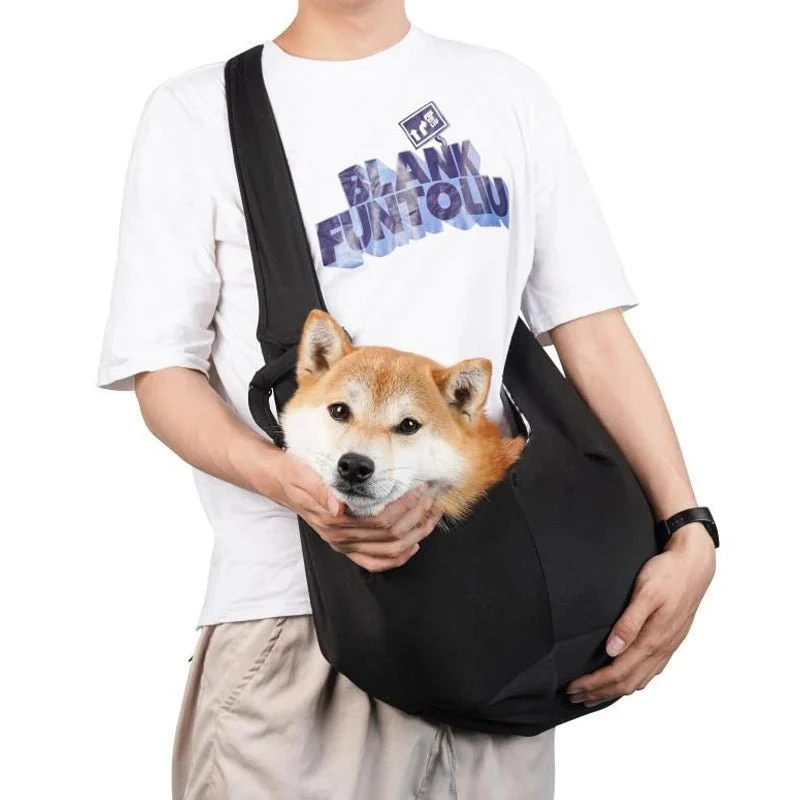 Sac en bandoulière tendance pour chien