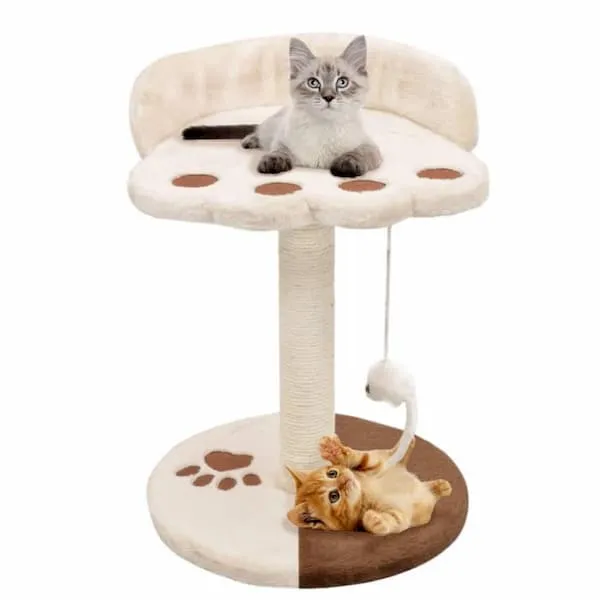 Arbre à chat de 40 cm - Modèle : Patoune