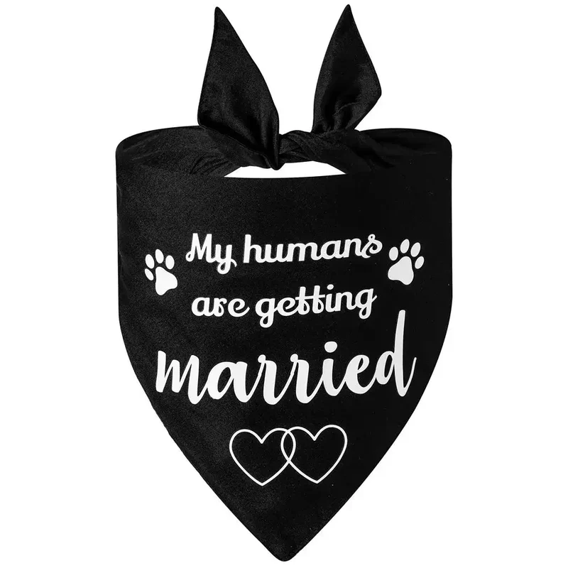 Bandana de mariage pour chien