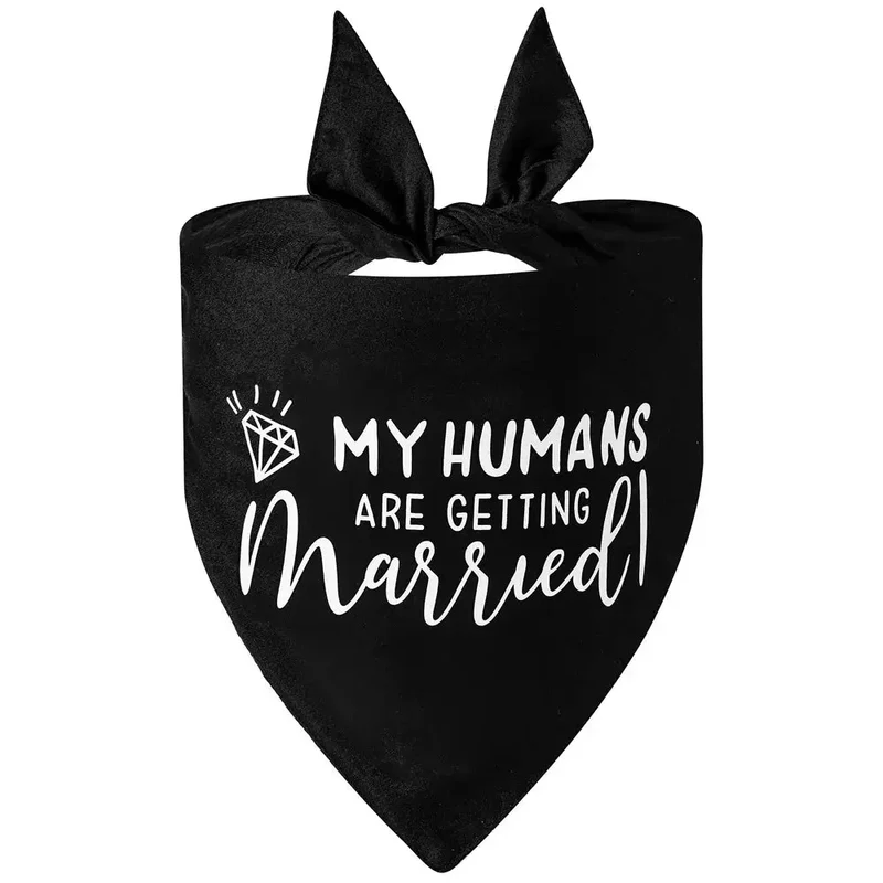 Bandana de mariage pour chien
