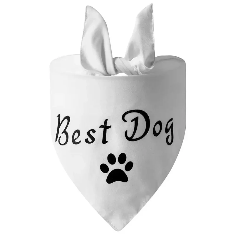 Bandana de mariage pour chien