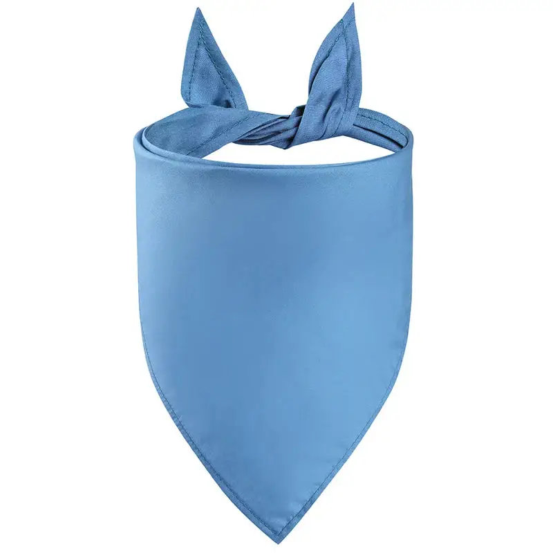 Bandana de couleur unie pour chien
