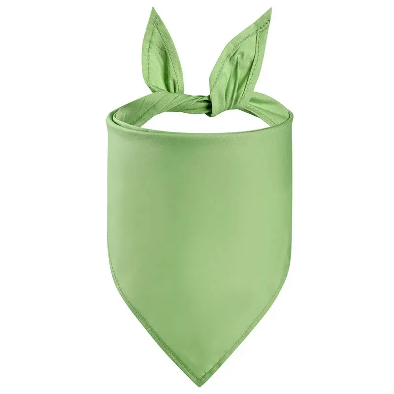 Bandana de couleur unie pour chien